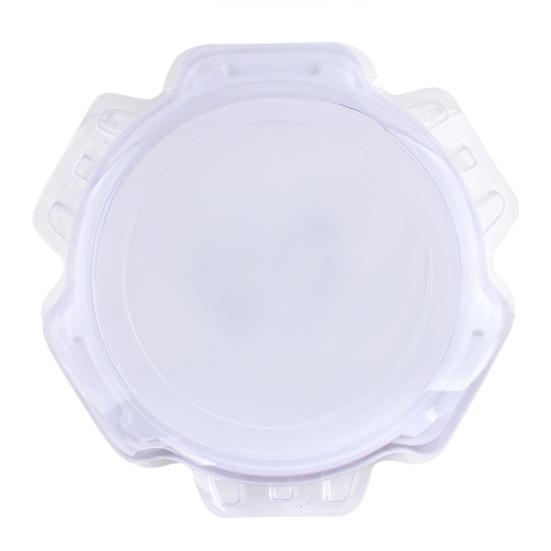 Spinning Top Battle Board Clear Plastic Heavy Duty Bowl-shape Multiplayer Kids Toddlers Gyro Battle Spinner Toy Training Field Stadium