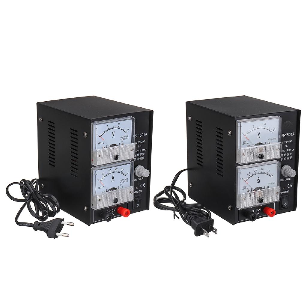 1Pcs 110V / 220V Adjustable DC Power Supply 15V/1A Communication and Maintenance Dedicated Regulated Power Supply
