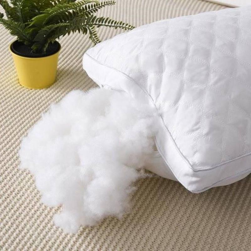 Hotel-Grade Washable 3D Quilted Microfiber Pillow With Soft Brushed Fabric 48x74cm 600g/750g/950g
