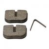 Bike Disc Brake Pads Resin Brake Pads Semi-Metal Brake Pads Easy Installation