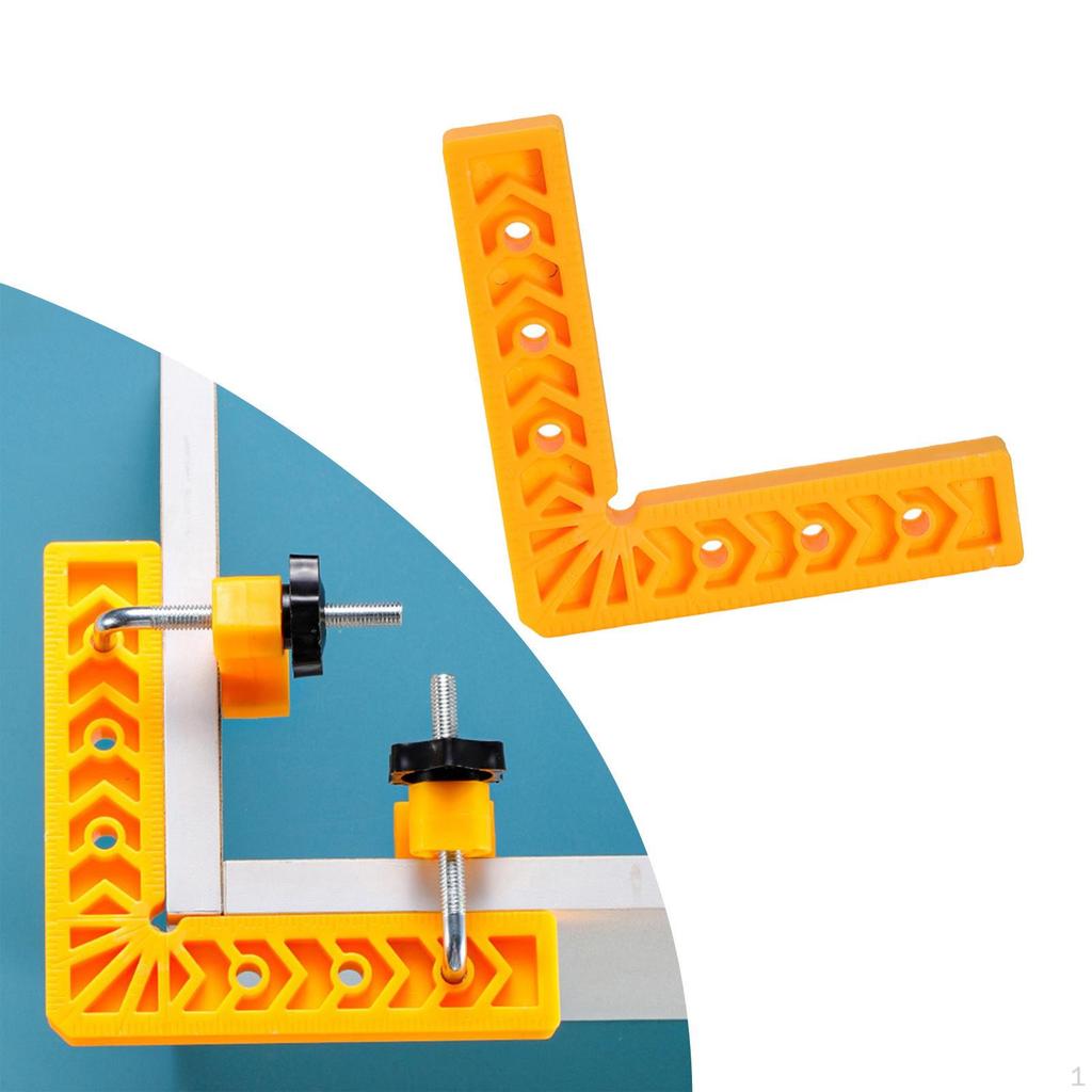 90 Degree Clamp,Woodworking Tool Corner Clamp Right Angle Square for Shelves