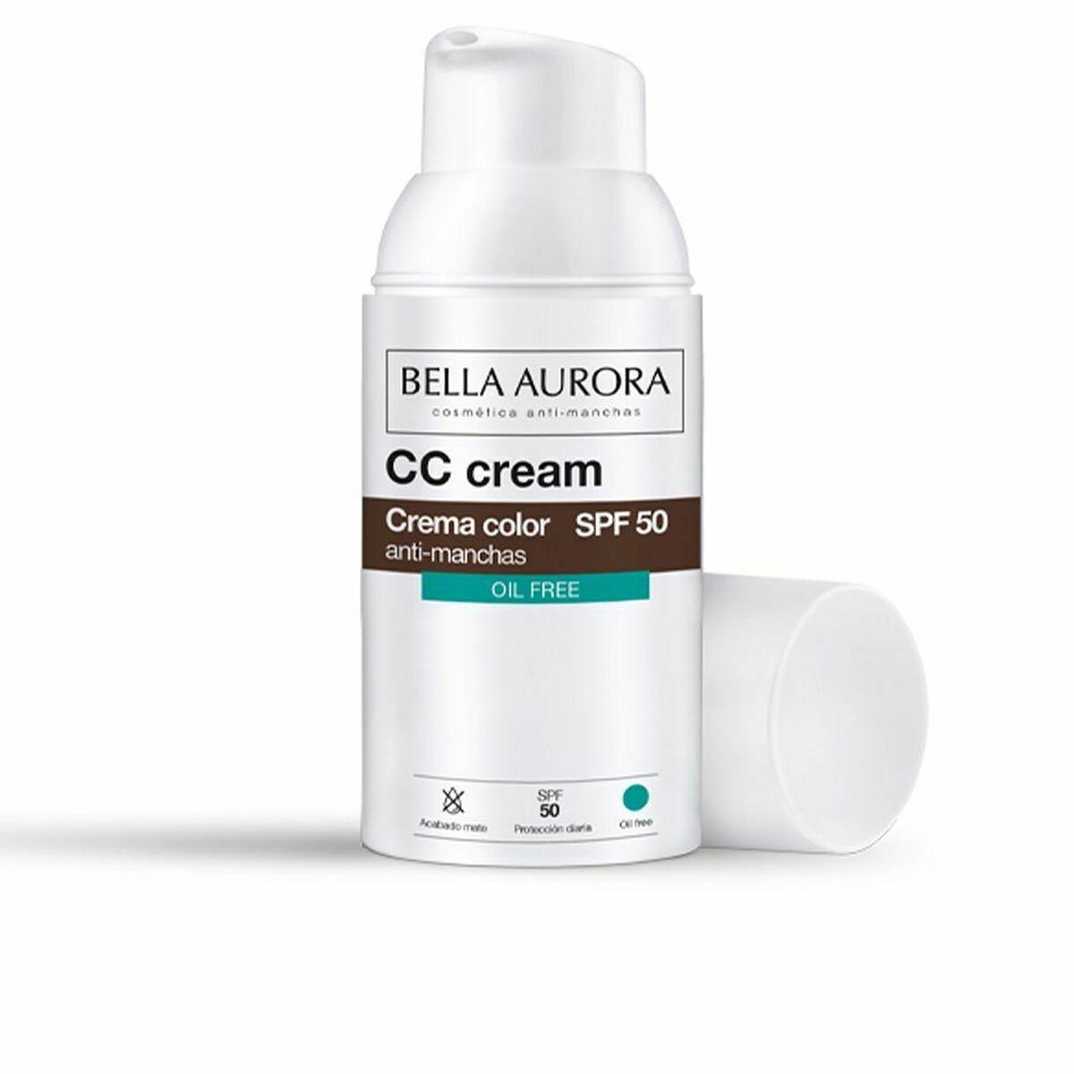

CC Cream Bella Aurora Spf 50 Sans huile (30 ml)