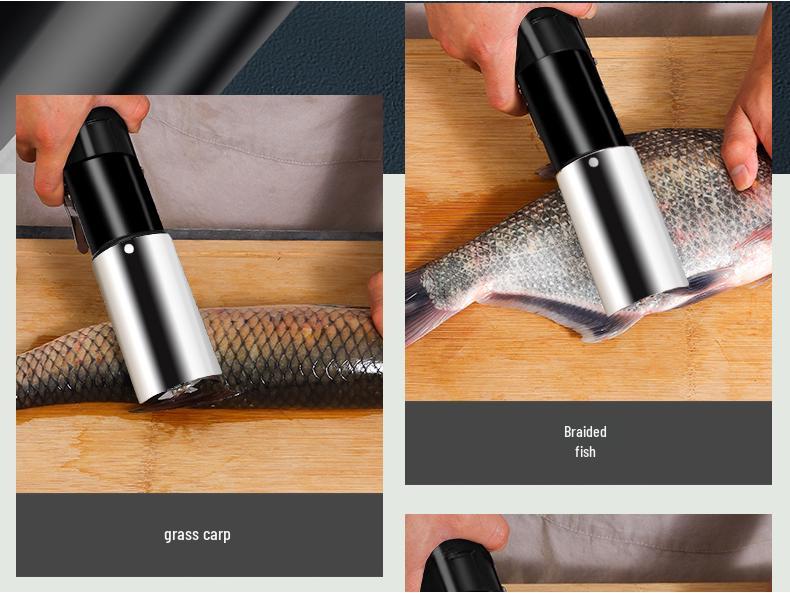 Aijiu Electric Automatic Fish Scaler and Scraper Tool