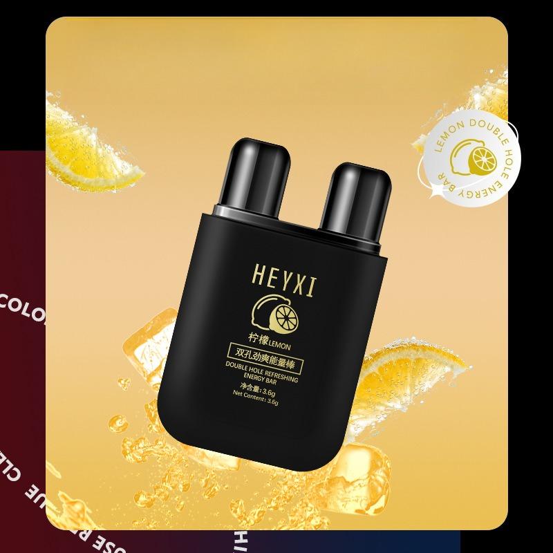 

Энергичный ароматерапевтический ингалятор-карандаш — очищает заложенность носа с помощью натуральных эфирных масел — конструкция с двумя ноздрями для облегчения боли на ходу оранжевый