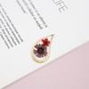 Womens Earrings Pendant 2023 Blingbay Retro Trend Transparent Resin Natural Dried Flower Earrings Fashion Jewelry Accessories Modern Jewelry Gifts