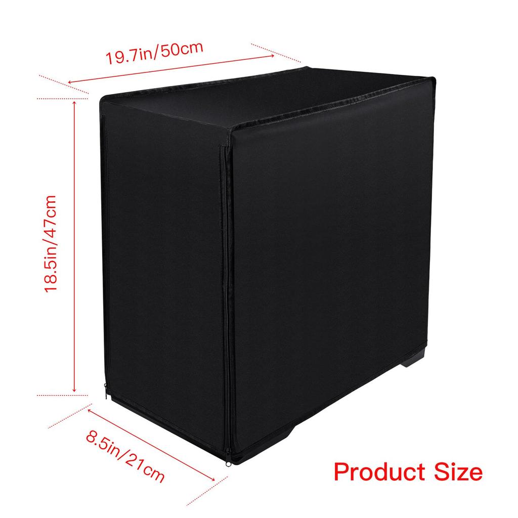 Computer CPU Dust Cover, PC Dustproof, Waterproof, Durable Host Computer Case, for Most Computers (8.5 Inches Wide X 18.5 Inches High X 19.7 Inches
