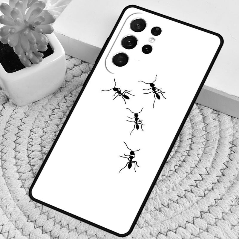 Creepy Ant Insects Scary Phone Case for Samsung Galaxy note 10 pro S26 Ultra S23 S24 FE S25 S21 S22 PLUS shockproof Cove
