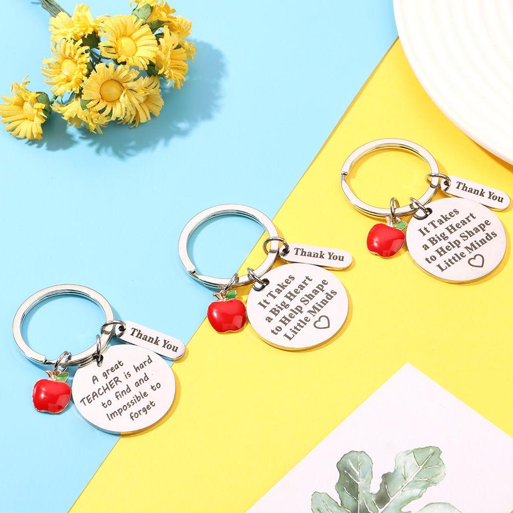 Creative Thank You Gift Birthday Fashion Teachers Gifts Keychains