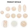 Saxophone Key Buttons Inlays Part 9 Pcs Beige Easy To Install