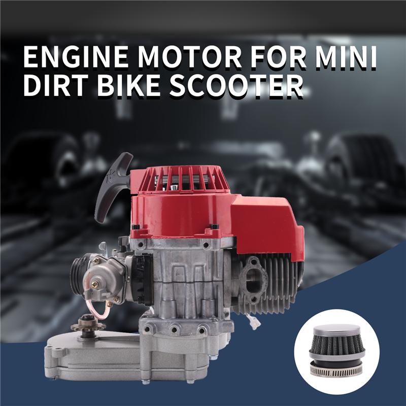 L10A 49Cc 2-Stroke Single Cylinder Engine Motor For Mini Dirt Bike Scooter ATV