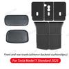 For New Tesla Model Y Standard 2025 Front and Back Trunk Mat TPE Carpet Waterproof Weather-resistant Pads Up and Down Layer Mats
