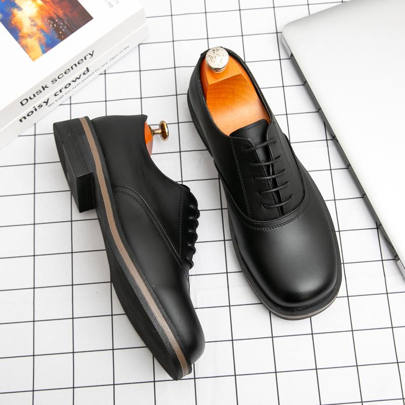 New Arrival Men Oxford Shoes Thick Soled Leather Casual Shoes Comfortable Classic Business Shoes Elegantes Formal Dress Footwear