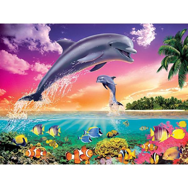 5D DIY Diamond Painting Kit  Ocean  Art Diamond Embroidery Rhinestones Decorations for Home
