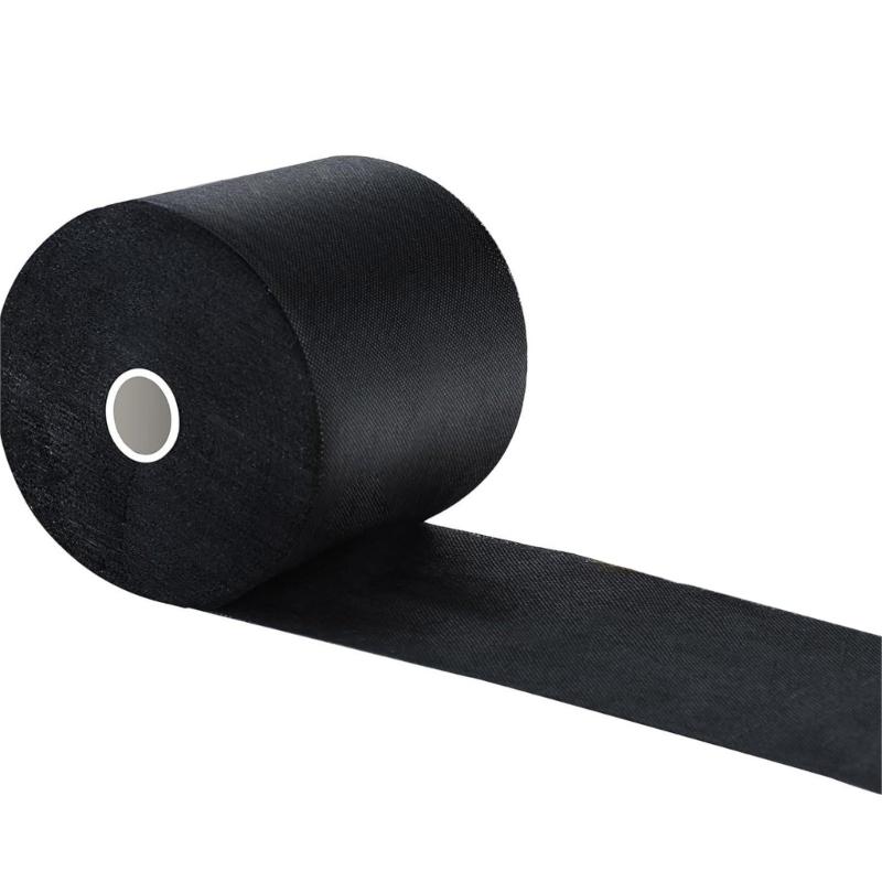 

Nonwoven Tree Protector Wrap Functional Black Tree Bandage Wrap Protects Barks From Frosts And Animal Damage 10CMX40M