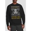 STAR WARS Unisex Erwachsenen Crush The Resistance Dieses Weihnachten Sweatshirt