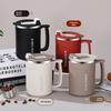 Double-layer Insulated Coffee Cup 500ml Thermos Cup Fashion Milk Coffee Mug  Office/School