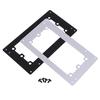 Black Silver Atx Large Power Supply To Sfx Small Chassis Converter Baffle