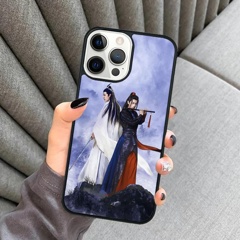 Mo Dao Zu Shi Lan Zhan Wei Ying Phone Case For iPhone 17 Air 16 16e 15 13 14 Pro Max 11 12 Plus 2022 MAX Shell Coque