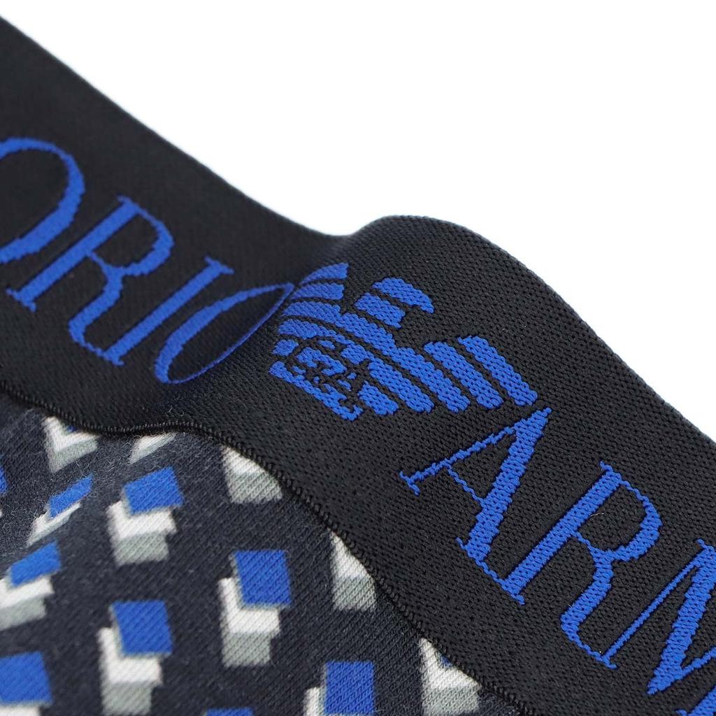 EMPORIO ARMANI Men's Classic Pattern Mix Boxer Shorts, Size S (EU Size, 98. Black), 54075049 (EU Size Small, 98. Black)
