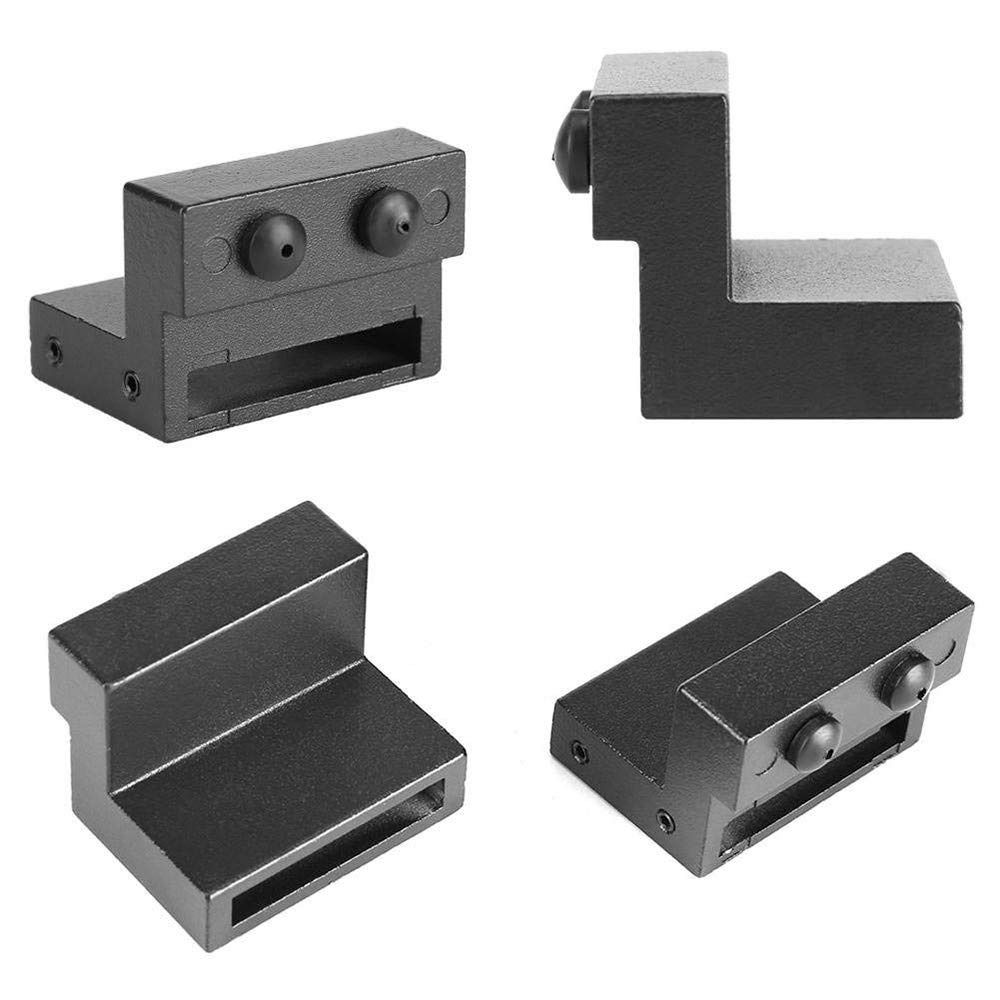 2 Pcs Black Barn Door Stopper Carbon Steel Stay Roller Wall Mounted Door Hardware Sliding Door
