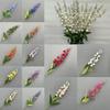 Plastics Artificial Orchid Flexible Aeolian Bells Orchid Colorful   Party