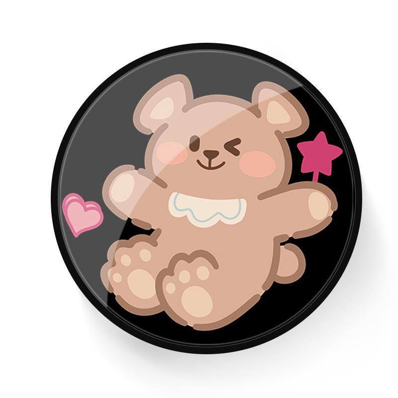 

Новая телескопическая подставка для подушки безопасности мобильного телефона - милый мультяшный настольный держатель с воздушной подушкой, креативный и веселый!