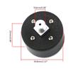 Pressure Gauge Iron/Plastic for Case Horizontal/Vertical Type Double Scale Gauge Air Compressor Gauge 3 Different Types
