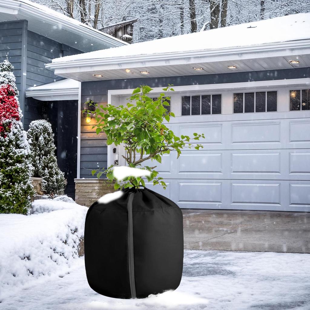 Plant Frost Cover Hydrogarden Winter Cover Shrub Trees Protection Bag Potted Plant Protector Oxford Cloth Anti Freeze Warm Cover