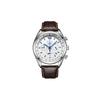 100 Meters Waterproof, Simple and Fashionable, Quartz, Leather Strap, , Men's Watch, White Dial SSB095P1