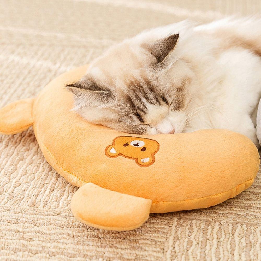Comfortable Dog U-shaped Pillow Soft Pet Sleeping Pillow Pet Pillow Dog Neck Pillow  For Dogs Cats