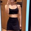 LULU Women's Half Skirt for Yoga & Fitness