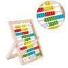 Wood Mathematics Learning Abacus Toy Portable Children Brain Development Preschool Thinking Training Toy for Toddlers