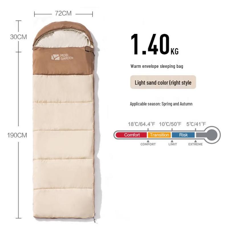 MOBIGARDEN Outdoor Camping Warm Sleeping Bag