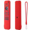 Anti-fall Remote Control Cover with Lanyard Silicone Dustproof Shell Waterproof Replacement Accessories for SONY RMF-TX800 TX900