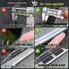 Chery ICAR V27 Stainless Steel Anti-slip Side Pedal Cover and Threshold Strip