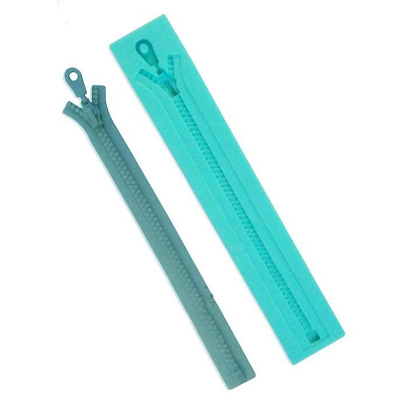 Zip Zip Silikonová Forma na Zdobení Dortů Fondánu Topper Čokoládová Pečicí Forma