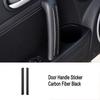 For Mazda MX-5 Miata 09-15 Carbon Fiber Interior Door Armrest Handle Cover Trim