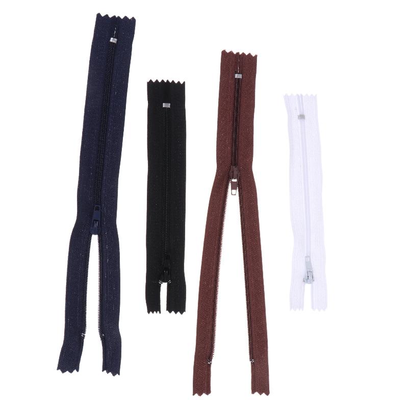 10Pcs Nylon Zippers Rust-proof Slider for Pants Garment Sewing DIY Clothing Repair Household Tailoring Craft Projects
