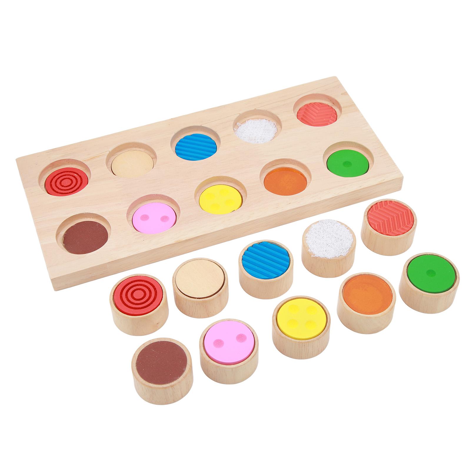 

Деревянная игра на сопоставление памяти Распознавание цвета Улучшение координации Старческая деменция Игра на память