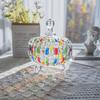 Dust-proof European Style Candy Jar Colorful Snack Jar Desktop Decoration Fruit Bowl  Nut