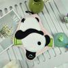 Panda Embroidered Soft Coral Fleece Hand Towel - Water Absorbent Kitchen Cloth