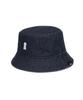 Sekeonmonollogeu Keyhole Signature Logo Bucket Hat Indigo Seac002Indigo