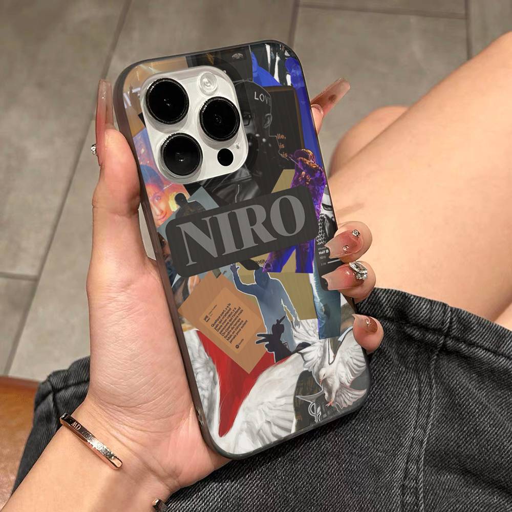 N-NIRO OX7 Phone Case For IPhone 17 16 15 14 Plus 13 12 11 Pro Max Pro Wave Corrugated Cover