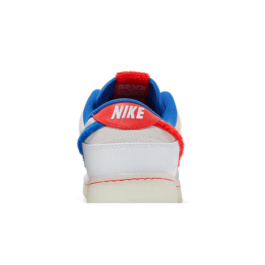 Nike Dunk Low 'Year of the Rabbit - White Rabbit Candy' (Unisex) White / Crimson / Varsity Royal / Sail Skate Shoes FD4203 161