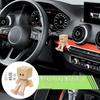 Jescion Dashboard Decoration, Swinging Wooden Doll Decoration, Movable Articulating Wooden Car Accessories with Cute