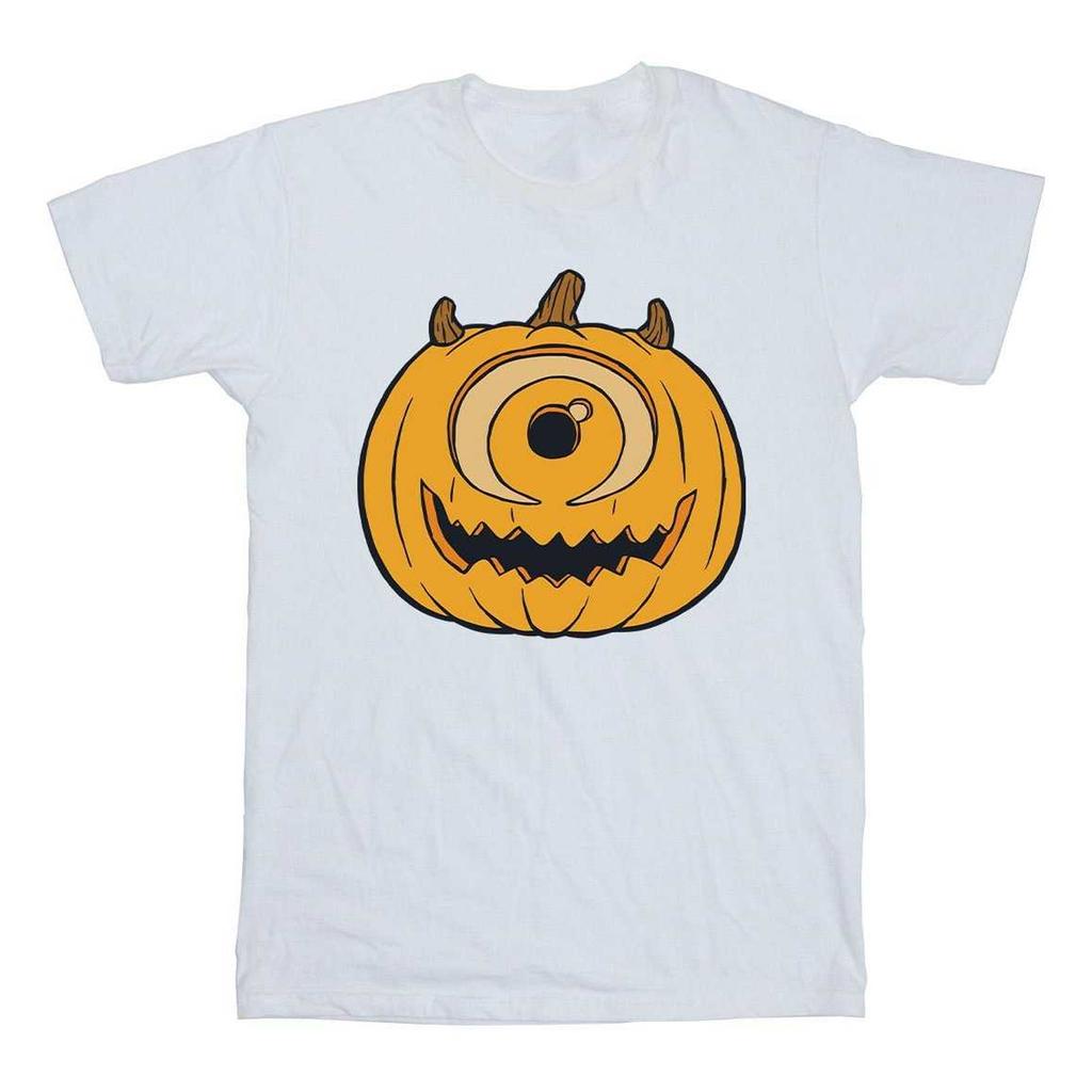 Monsters Inc Girls Pumpkin Cotton Halloween T-Shirt