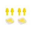 Soft Silicone Ear Plug Ear Protection Sleeping Travel Anti-Noise Earplugs Waterproof Swim Earplugs for Adult Children Swimmers