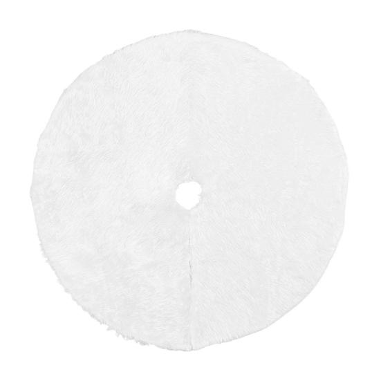 Faux Fur Christmas Tree Skirt White Furry Christmas Tree Skirt Thick