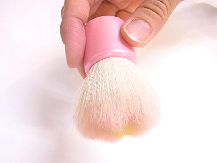 Kumano Brush Facial Cleansing KIHITSU Brush, Flower, Pink,