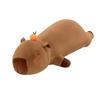 Lying Top Orange Capybara Throw Pillow Kapibara Doll Queen Bedside Pillow Plush Toy